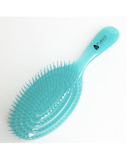 Щетка массажная для волос FLAWLE Spiral Brush 2.101.01 Frosty Blue