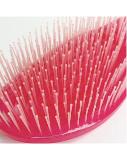 Щетка массажная для волос FLAWLE Spiral Brush 2.101.01 Frosty Pink-foto2
