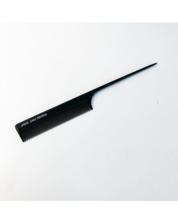 JF0045 Расческа "FORTRESS" (JF0045, Carbon, пластиковый хвостик) JF0045 Расческа "FORTRESS" (JF0045, Carbon, пластиковый хвостик)