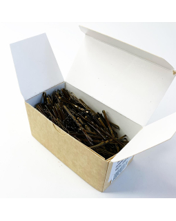 52560 B Невидимки "DAMA" (60мм.,бронзовые) 1шт-foto2