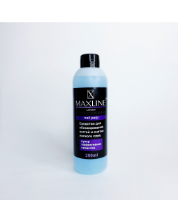 Maxline 200мл Средство для обезжиривания ногтей и снятия липкого слоя